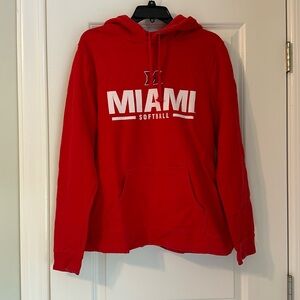 Miami softball hoodie